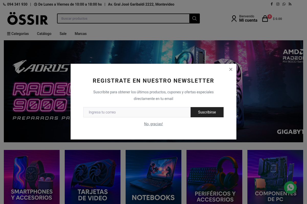 Screenshot de pc gamer